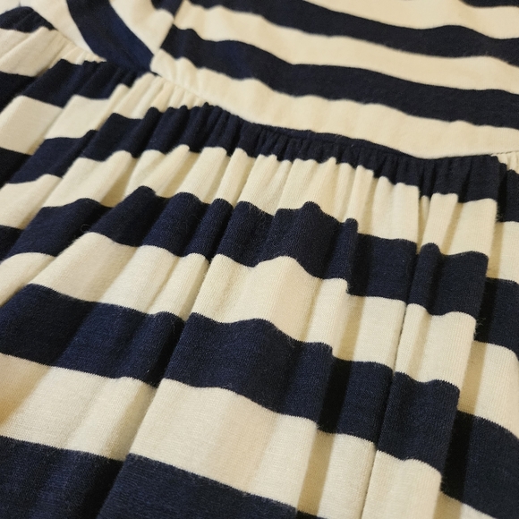 Lush Striped Sun Dress, Navy/ White, Small - Picture 10 of 12